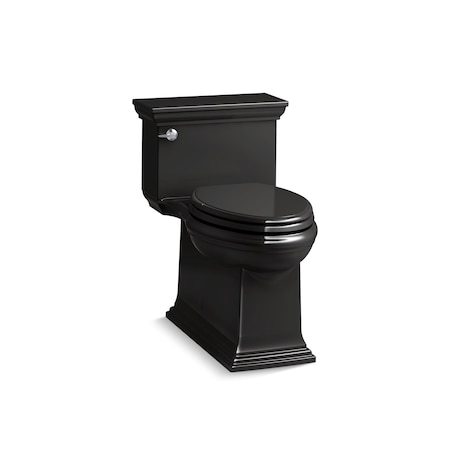 Kohler Toilet, Floor Mounted Mount, Elongated, Black 6428-7